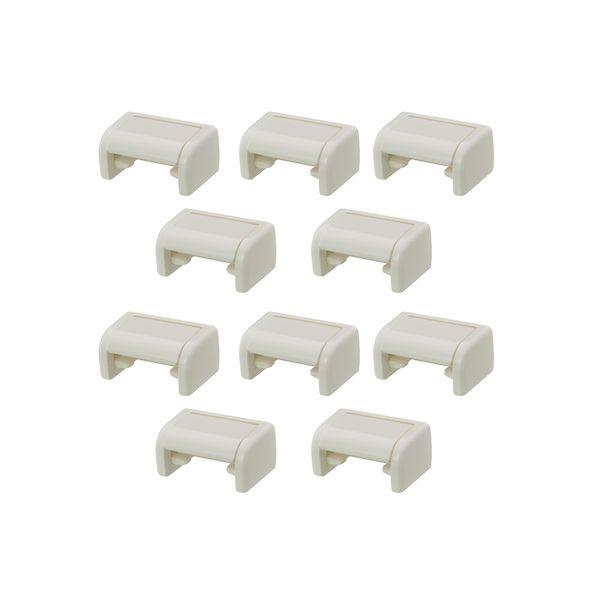 カクダイ 4972353813865 ガオナ トイレットペーパーホルダー 10個入 アイボリー 原状回復 GA-NC013
