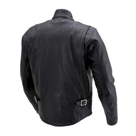 デイトナ DAYTONA 17808 バイク用 レザー ジャケット Lサイズ メンズ ブラック 春秋冬 シングルライダースジャケット DL−001_1