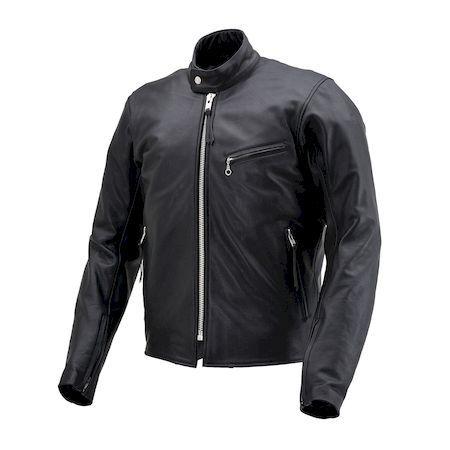 デイトナ DAYTONA 17809 バイク用 レザー ジャケット XLサイズ メンズ ブラック 春秋冬 シングルライダースジャケット DL−001