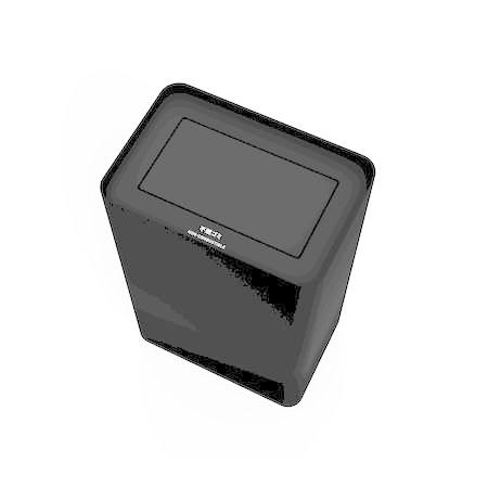 ブランド登録なし - ミヅシマ製造 3620222 Mseries屑入 回転させる蓋 B ＃B フネンゴミ 家具、インテリア-ゴミ箱、ダストボックス