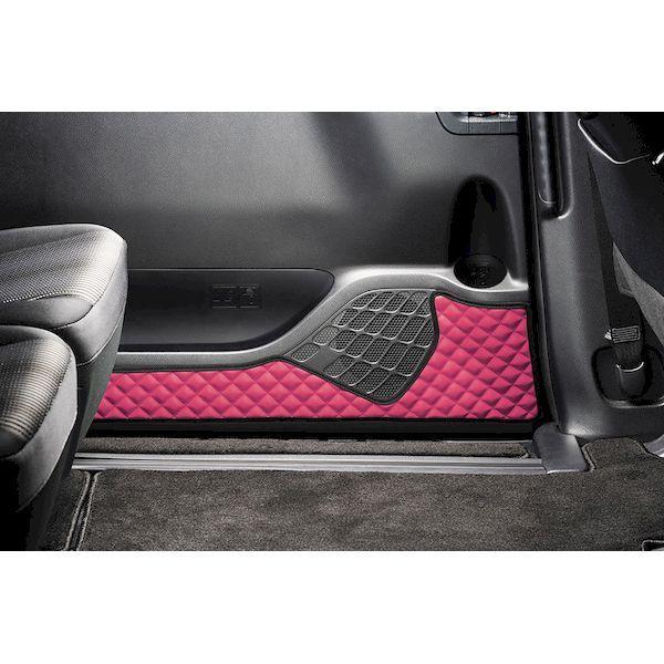半額sale ギャルソン Dad Kh004 02 01 D A D ドア キックガード2列目 2p Jf3 4 N Box Custom ベンチシート スーパースライドシート共通 キルティング ピンク