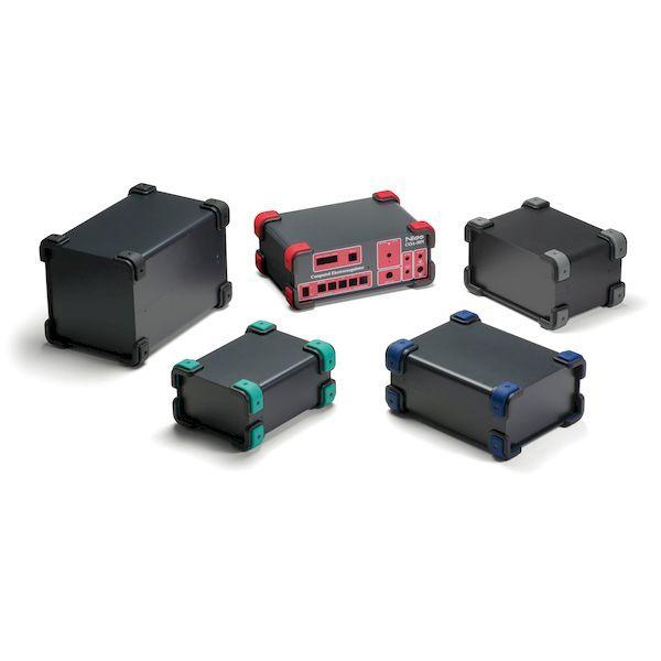 あすつく対応 「直送」 タカチ電機工業 UCG38-15-26BB 直送 代引不可 コーナーガード付アルミケース UCG381526BB