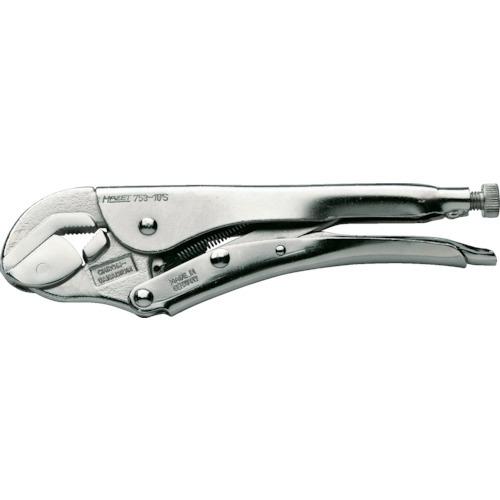 あすつく対応 「直送」 ＨＡＺＥＴ 753-10S グリッププライヤー　スイベルジョータイプ 75310S