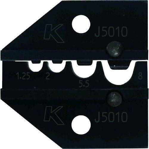 あすつく対応 「直送」 クラウケ J5010 専用ダイス　ＪＩＳ裸端子用　１．２５〜８ｓｑ