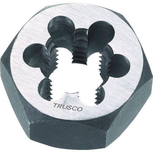 あすつく対応 「直送」 ＴＲＵＳＣＯ TD6-3/4PS14 六角サラエナットダイス　ＰＳ３／４−１４ TD634PS14