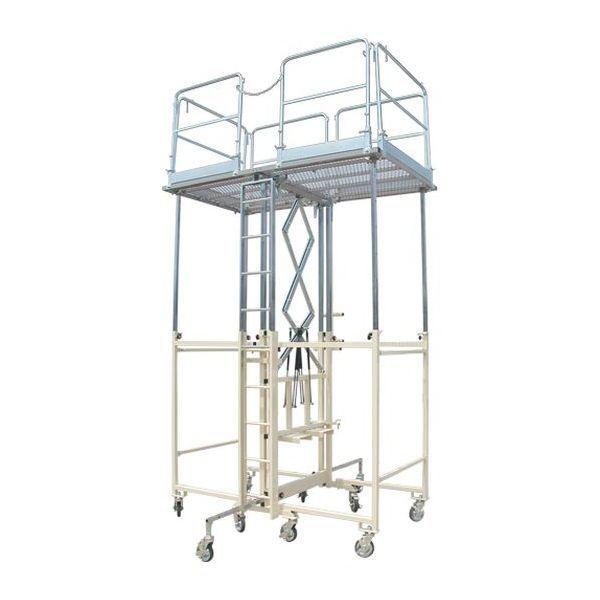 ハセガワ FDS-3L (33765) 直送 代引不可 高所作業台 フリーダムステージ FDS3L(33765)