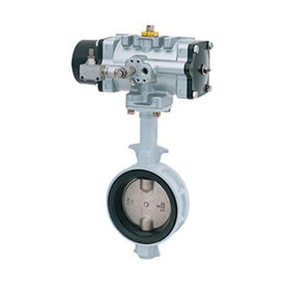 【個人宅配送不可】KITZ キッツ FAS-16DJ 100A 直送 空圧 FAS型／スプリングリターン・バタフライ ダクタイル鉄製 DJ ジスク：F