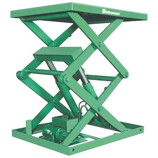 スギヤス 2AX200HS-B 直送 代引不可 固定式テーブルリフト 油圧駆動タイプ −2AX 2AX200HSB