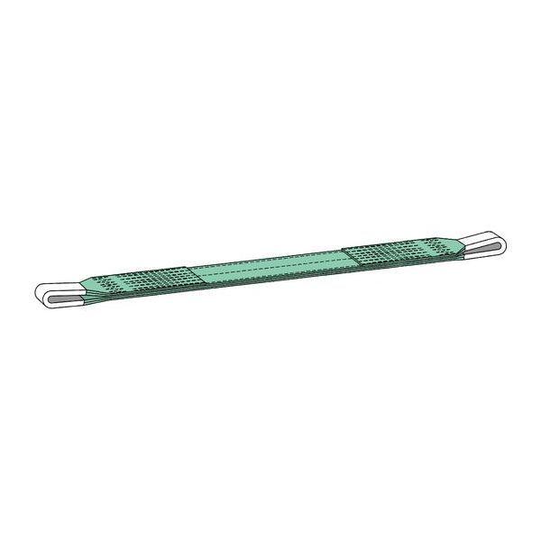 【個人宅配送不可】キトー BTL038-4 直送 代引不可 ベルドスリング ベルト三重 BTL形 0．95T〜15T BTL0384