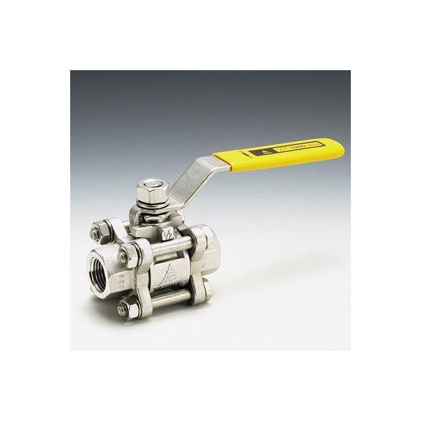 フローバル 4549123215176 3ピースフルボアバルブ V05−08 1”