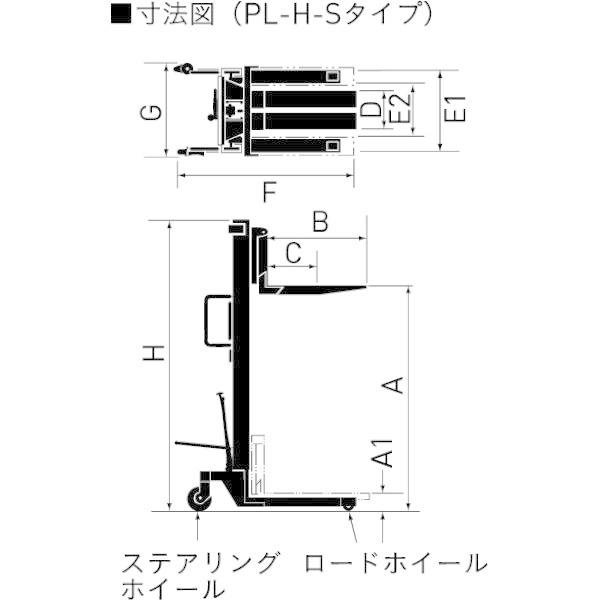 パワーリフター PL-H350-15S をくだ屋技研 350kg 税込￥110,000-【店頭