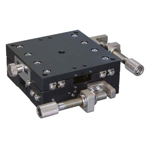 中央精機 LD-7047-SR6 直送 代引不可 ハイグレードアルミXYステージ70×70 LD7047SR6