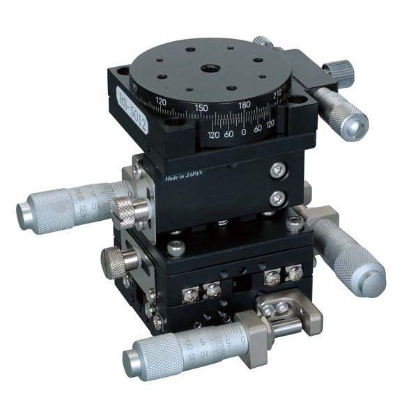 中央精機 TR-5047-SR1 直送 代引不可 ハイグレードアルミXYZ回転ステージ TR5047SR1