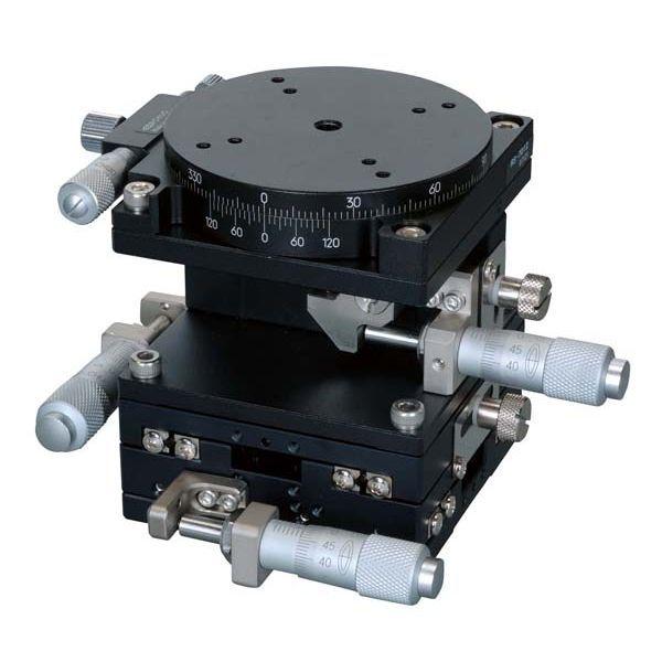 中央精機 TR-7047-S1 直送 代引不可 ハイグレードアルミXYZ回転ステージ TR7047S1