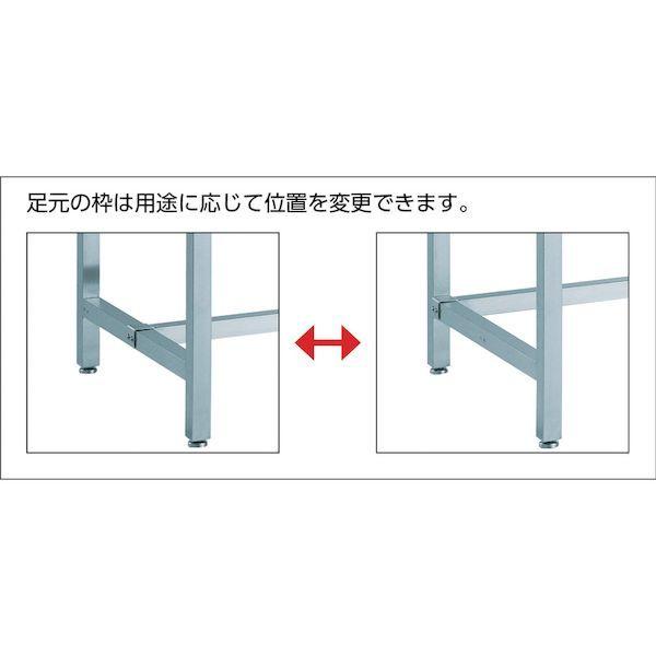 【個人宅配送不可】トラスコ TRUSCO SW3-1860SD1 直送 代引不可 SW3型オールステンレス作業台 1800X600 1段引出付 SW31860S_2