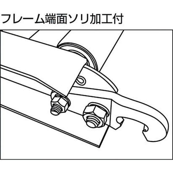 【個人宅配送不可】トラスコ TRUSCO VR-AL4515F-500-100-3000 直送 代引不可 アルミローラーコンベヤ Φ45 W500XP100XL_2