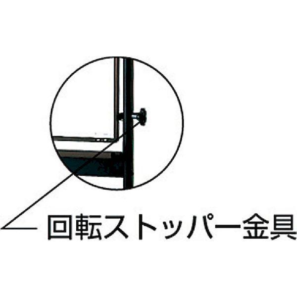 【個人宅配送不可】トラスコ TRUSCO WMG-402SA-W 直送 代引不可 白暗線付 片面移動ボード 白枠 900X1800 WMG402SAW_2