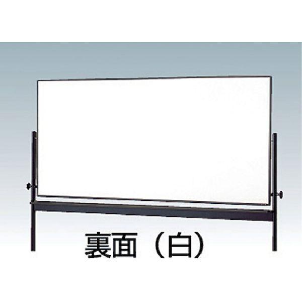 【個人宅配送不可】トラスコ TRUSCO WRG-314SA-W 直送 代引不可 回転ボード 両面仕様 白X白暗線 900X1200 白枠 WRG314SAW_2