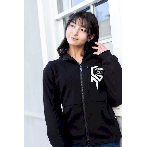 elf（エルフ） EJ-A112/BK/M ELF EJ−A112 リベロフーディー BLACK M
