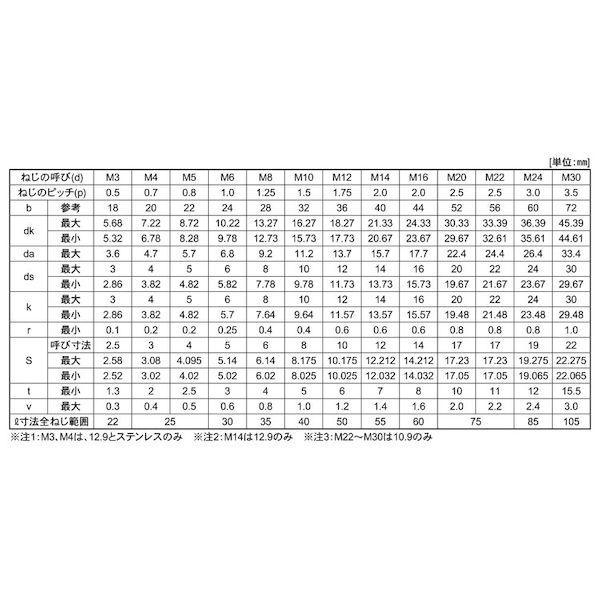 【個人宅配送不可】【個数：20個】ＳＵＮＣＯ 4547733260333 【20個入】 直送 代引不可 ステンCAP 日本鋲螺 20 X 75_2