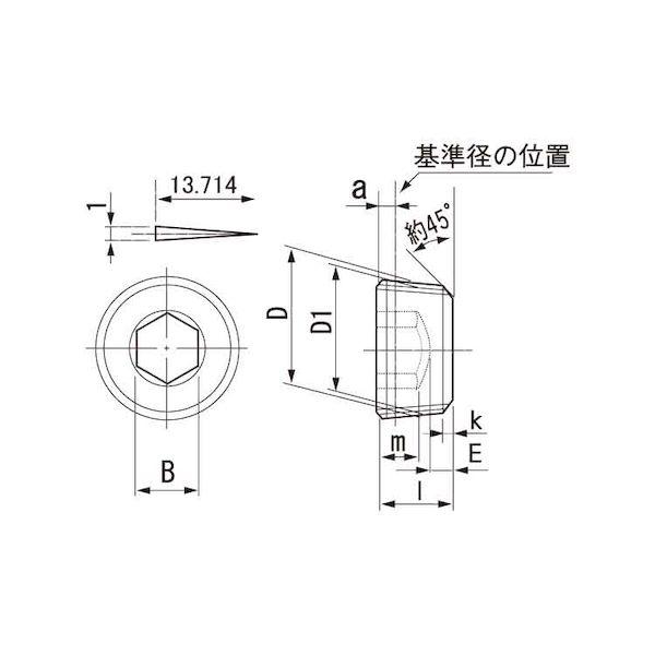 【個人宅配送不可】【個数：100個】ＳＵＮＣＯ 4548325443936 【100個入】 直送 代引不可 プラグ 沈み NPTF アンブラコ 3／8_1