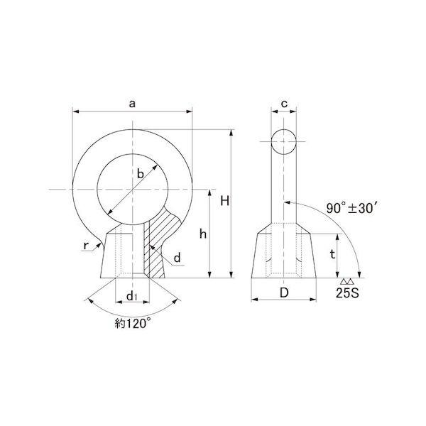 【個人宅配送不可】ＳＵＮＣＯ 4549388339426 【4個入】 直送 代引不可 SUS316 アイナット M24_1