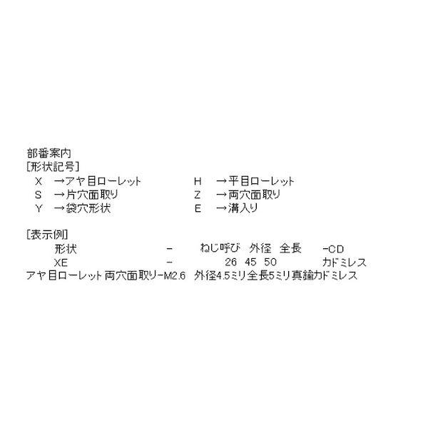 【個人宅配送不可】【個数：1000個】ＳＵＮＣＯ 4550445121915 【1000個入】 直送 代引不可 カドミレス 成型時インサート XZ 406081−CD_2