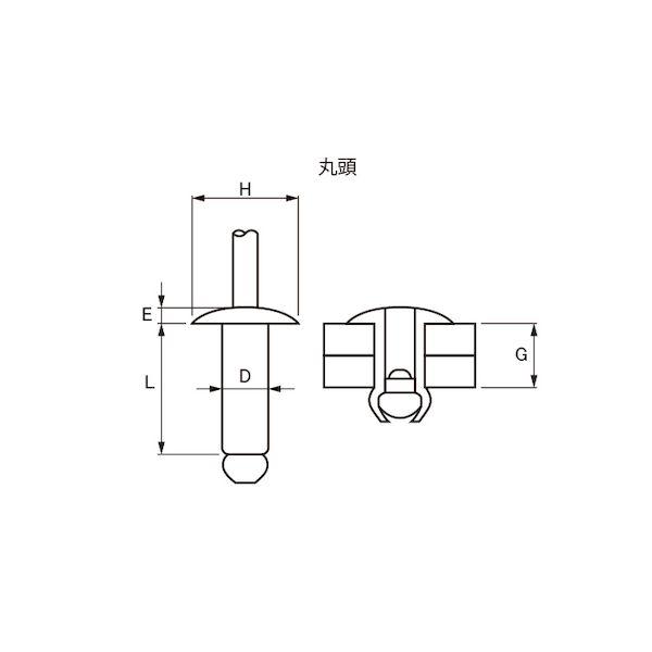 【個人宅配送不可】【個数：1000個】ＳＵＮＣＯ 4942131966779 【1000個入】 直送 代引不可 三価ホワイト B．R．TIW アルミ−テツ AS−512_1