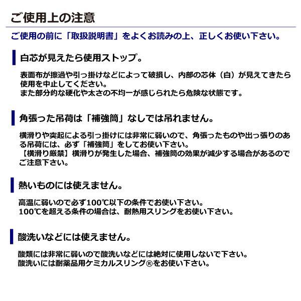 シライ HN-W010X3.5BK 直送 代引不可 シライマルチスリング HN エンドレス形 ブラックタイプ 1ton 幅36mm 長さ3．5m HNW010X3.5BK_3