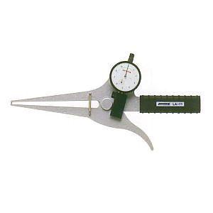 尾崎製作所 PEACOCK LA-11 ダイヤルキャリパーゲージ LA 外測 タイプ 外径・厚さ測定用 ピーコック PK129092 LA11
