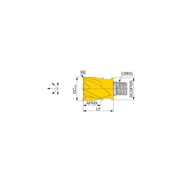 タンガロイ VEE120L09.0R05-04S08:AH725 【2個入】 直送 代引不可 VED／VEE−04 VEE120L09.0R0504S08:AH725_1