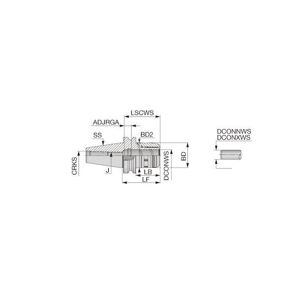 【個数：1個】タンガロイ BT50MAXIN32X135 直送 代引不可 BT−TUNGMAX_1