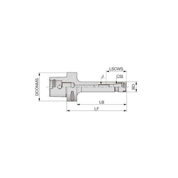 【個数：1個】タンガロイ C4ER16X70M 直送 代引不可 C−ER−M collet chuck