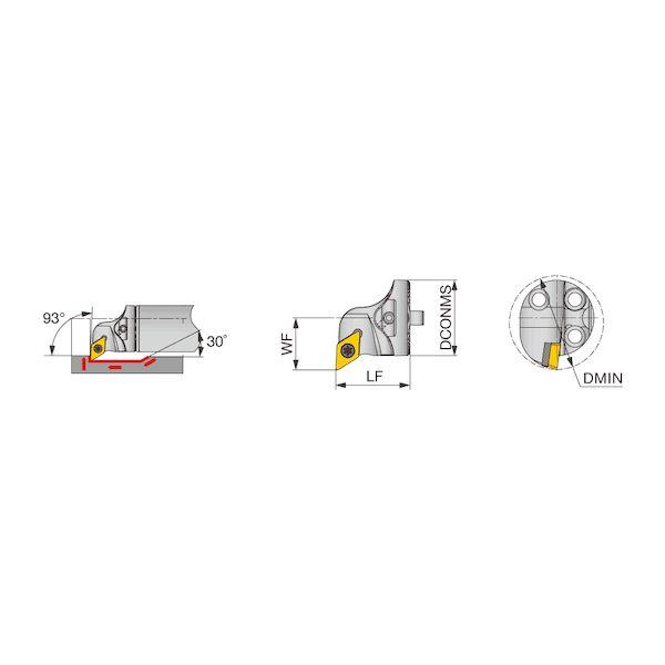 【個数：1個】タンガロイ S32-SDUCR11T-H 直送 代引不可 S−SDUCR／L−H S32SDUCR11TH_1