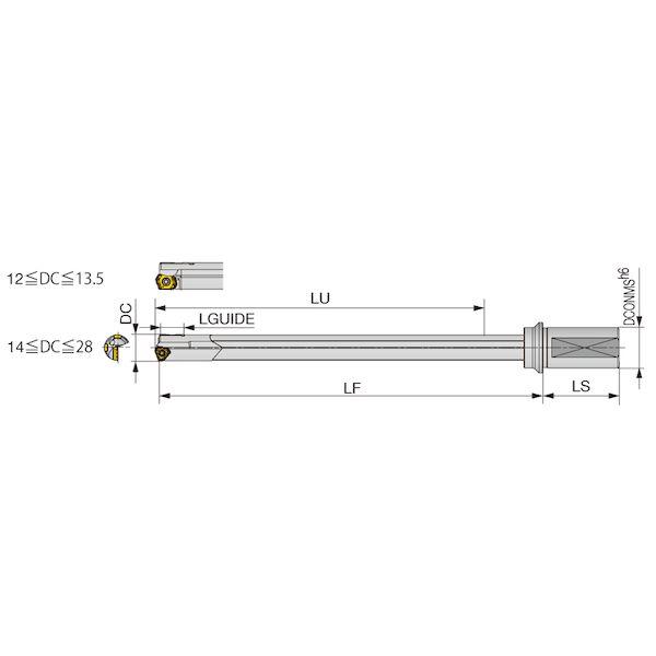 【個数：1個】タンガロイ MCTR10.00XM20-25 直送 代引不可 MCTR L／D＝25 MCTR10.00XM2025