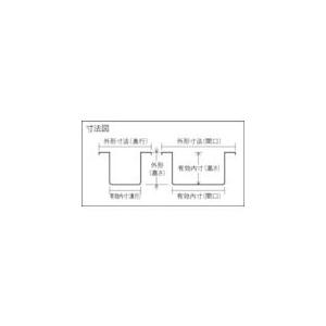 【個人宅配送不可】スイコー SK-1000 直送 代引不可・他メーカー同梱不可・同梱不可 ＳＫ型 角型特殊容器１０００Ｌ SK1000 456-9814の画像