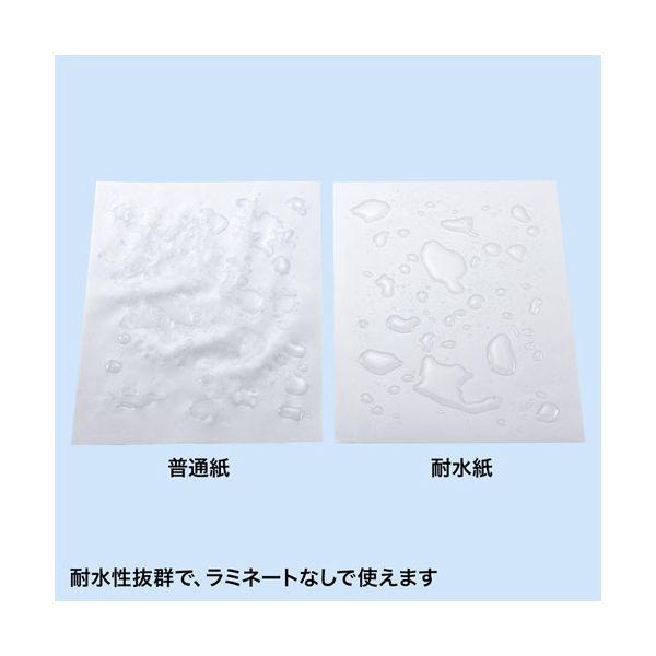 LBP-WPF12MDPN-A3X5 直送 代引不可 5個セット サンワサプライ カラーレーザー用 耐水紙・標準 A3サイズ LBPWPF12MDPN_1