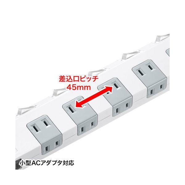 【個数：1個】TAP-SP2110SW-3X5 直送 代引不可 5個セット サンワサプライ 節電タップ TAPSP2110SW3X5