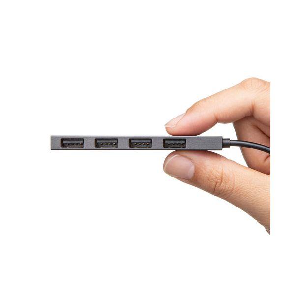 USB-2TCH23SNX5 直送 代引不可 5個セット サンワサプライ USB Type−C USB2．0 4ポート スリムハブ USB2TCH23SNX5_5