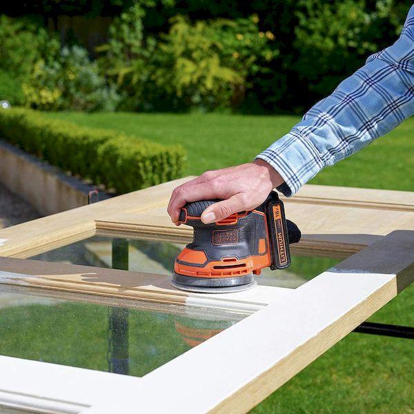 直送 代引不可・他メーカー同梱不可 ブラック＆デッカー BLACK&DECKER 4536178810982 B＆D 18Vランダムオービットサンダー_1
