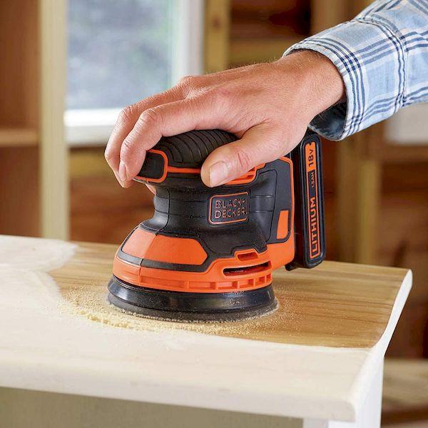 直送 代引不可・他メーカー同梱不可 ブラック＆デッカー BLACK&DECKER 4536178810982 B＆D 18Vランダムオービットサンダー_2