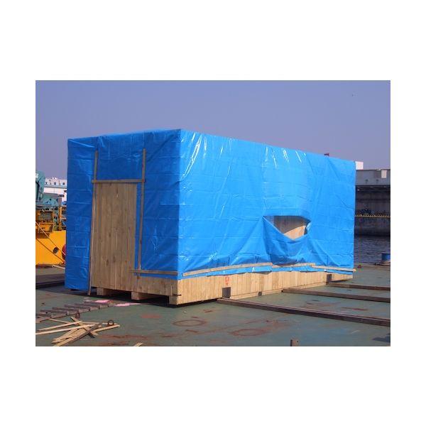 萩原 Z1010 Zシート ブルーシート 10．0m×10．0m_1