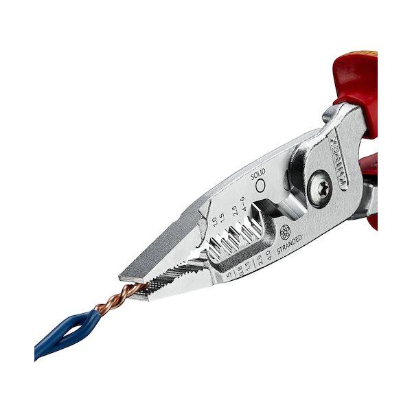ＫＮＩＰＥＸ 1376200ME 電工用多機能絶縁プライヤー 200mm