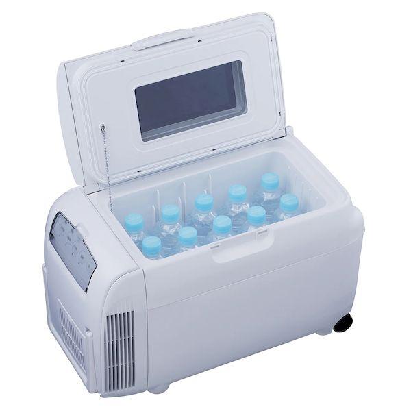 ツインバード HR-EB07W 2電源式ポータブル電子適温ボックス HREB07W｜2