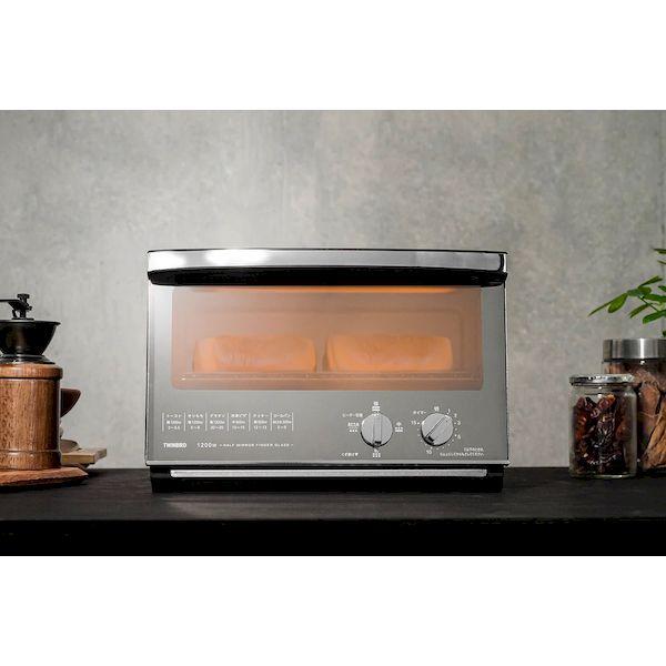 ツインバード TS-D048B ミラーガラスオーブントースター TSD048B