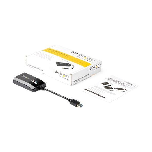 スターテック USB32HDPRO ディスプレイアダプター／USB 3．0 Type−A − HDMI／1080p／ビデオ 変換 コンバーター