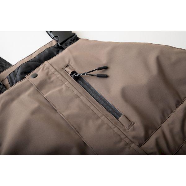 エスケープロダクト 4582696010274 防風防水防寒サロペット GE−750 C／48 ソリッドブラック Mサイズ エスケープロダクト 4582696010274 防風防水防寒サロペット GE−750 C