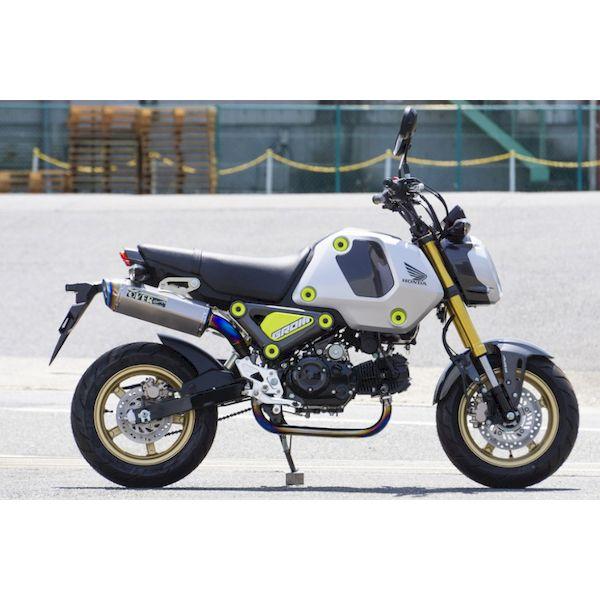 OVER Racing 16-223-07 TT−Formula RS フルチタン アップTYPE GROM 21− 1622307_1