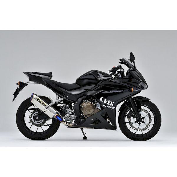 OVER Racing 17-101-11 TT−Formula RS フルチタン スリップオン CBR400R 16− 1710111_1