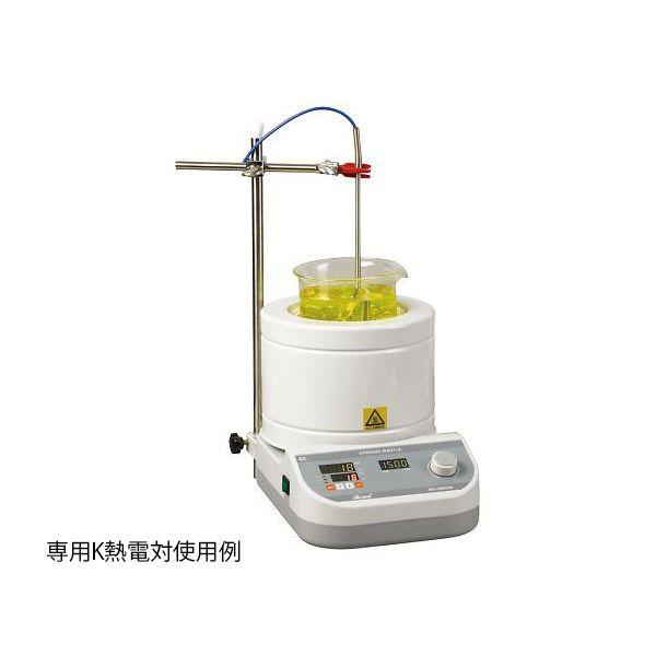 4-1969-05 ビーカー用マントルヒータースターラー デジタル温度調節器付き 1000mL MS-DMSDB-10 4196905_1